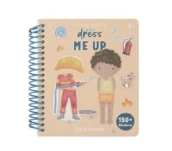 Little Dutch ALBUM CON STICKERS DRESS ME UP - JIM AND FRIENDS