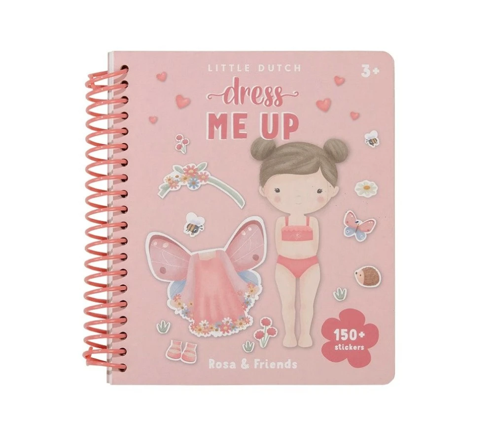Little Dutch ALBUM CON STICKERS DRESS ME UP - ROSA AND FRIENDS 3 Little Dutch ALBUM CON STICKERS DRESS ME UP - ROSA AND FRIENDS