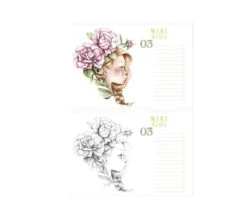 ALBUM DA COLORARE - CALENDARIO PERPETUO COLORIAGE WILD -Magasin De Jouets Pour Bébés Et Tout-Petits album da colorare calendario perpetuo coloriage wild avenue mandarine 2