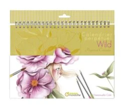 ALBUM DA COLORARE - CALENDARIO PERPETUO COLORIAGE WILD