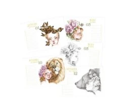 ALBUM DA COLORARE - CALENDARIO PERPETUO COLORIAGE WILD -Magasin De Jouets Pour Bébés Et Tout-Petits album da colorare calendario perpetuo coloriage wild avenue mandarine 3