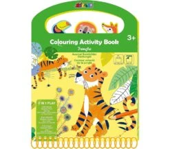 ALBUM DA COLORARE COLOURING ACTIVITY BOOK AVENIR - GIUNGLA
