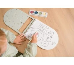 Little Dutch ALBUM E COLORI PAINT BOOK LITTLE FARM -Magasin De Jouets Pour Bébés Et Tout-Petits album e colori paint book little farm little dutch 2