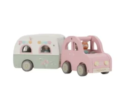 Little Dutch AUTO CON CARAVAN IN LEGNO -Magasin De Jouets Pour Bébés Et Tout-Petits auto con caravan in legno LD8022 little dutch 3