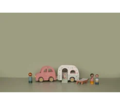 Little Dutch AUTO CON CARAVAN IN LEGNO -Magasin De Jouets Pour Bébés Et Tout-Petits auto con caravan in legno LD8022 little dutch 5