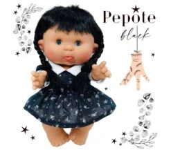 BAMBOLA PEPOTES BLACK - NINES D'ONIL