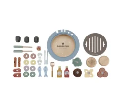 Little Dutch BARBECUE CON ACCESSORI IN LEGNO -Magasin De Jouets Pour Bébés Et Tout-Petits barbecue con accessori in legno LD8021 little dutch 3