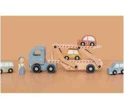 Little Dutch BISARCA CON AUTO IN LEGNO -Magasin De Jouets Pour Bébés Et Tout-Petits bisarca con auto in legno ld7095 little dutch 2