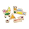 Janod BLOCCHI IN LEGNO TRASLUCIDI -Magasin De Jouets Pour Bébés Et Tout-Petits blocchi in legno traslucidi sensoriali j05306 janod