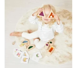 Janod BLOCCHI IN LEGNO TRASLUCIDI -Magasin De Jouets Pour Bébés Et Tout-Petits blocchi in legno traslucidi sensoriali j05306 janod 3