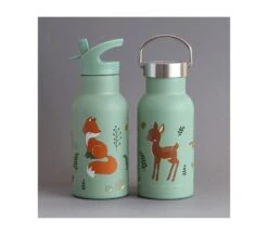 A Little Lovely Company BORRACCIA TERMICA IN ACCIAIO INOX - AMICI DELLA FORESTA -Magasin De Jouets Pour Bébés Et Tout-Petits borraccia per bambini in acciaio inox amici della foresta a little lovely company dbssff41 2