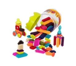 BRISTLE BLOCK - COSTRUZIONI A PETTINE - 68 PEZZI