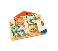 Djeco CABANALOCK - TAVOLETTA CON SERRATURE -Magasin De Jouets Pour Bébés Et Tout-Petits cabanalock tavoletta con serrature DJ01659 djeco 1