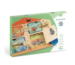 Djeco CABANALOCK - TAVOLETTA CON SERRATURE -Magasin De Jouets Pour Bébés Et Tout-Petits cabanalock tavoletta con serrature DJ01659 djeco 3