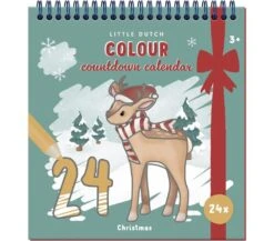Little Dutch CALENDARIO DELL'AVVENTO DA COLORARE NATALE