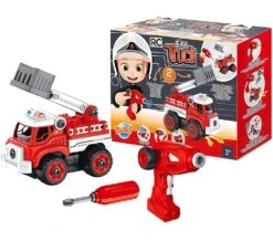 BUKI CAMION DEI POMPIERI RADIOCOMANDATO DA MONTARE -Magasin De Jouets Pour Bébés Et Tout-Petits camion dei pompieri radiocomandato da montare buki 1