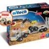 COSTRUZIONI IN METALLO - CAMION TRASPORTO VEICOLI CANTIERE - 485 PZ -Magasin De Jouets Pour Bébés Et Tout-Petits costruzioni in metallo camion trasporto veicoli cantiere 485 pezzi eitech ei 000310
