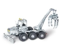 COSTRUZIONI IN METALLO - VEICOLO FORESTALE - 500 PZ -Magasin De Jouets Pour Bébés Et Tout-Petits costruzioni in metallo veicolo forestale trasporto tronchi eitech 2