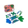 COSTRUZIONI MAGNETICHE CLIXO - PACK 30 PEZZI - BLU VERDE -Magasin De Jouets Pour Bébés Et Tout-Petits costruzioni magnetiche clixo pack 30 pezzi blu verdec6 cl crew bg 1