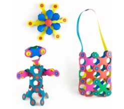 COSTRUZIONI MAGNETICHE CLIXO - RAINBOW PACK 42 PEZZI -Magasin De Jouets Pour Bébés Et Tout-Petits costruzioni magnetiche clixo rainbow pack 42 pezzi multicolor c6 cl rbow rb 1 2