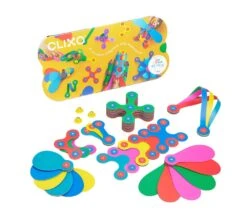COSTRUZIONI MAGNETICHE CLIXO - RAINBOW PACK 42 PEZZI