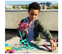 COSTRUZIONI MAGNETICHE CLIXO - RAINBOW PACK 42 PEZZI -Magasin De Jouets Pour Bébés Et Tout-Petits costruzioni magnetiche clixo rainbow pack 42 pezzi multicolor c6 cl rbow rb 1 3