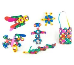 COSTRUZIONI MAGNETICHE CLIXO - RAINBOW PACK 42 PEZZI -Magasin De Jouets Pour Bébés Et Tout-Petits costruzioni magnetiche clixo rainbow pack 42 pezzi multicolor c6 cl rbow rb 1 6