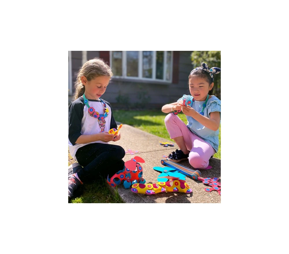 COSTRUZIONI MAGNETICHE CLIXO - SUPER RAINBOW PACK 60 PEZZI 8 COSTRUZIONI MAGNETICHE CLIXO - SUPER RAINBOW PACK 60 PEZZI – Image 6