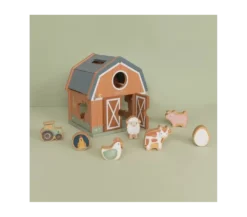Little Dutch CUBO FATTORIA IN LEGNO CON FORME AD INCASTRO LITTLE FARM -Magasin De Jouets Pour Bébés Et Tout-Petits cubo fattoria in legno con forme ad incastro little farm LD7147 little dutch 4