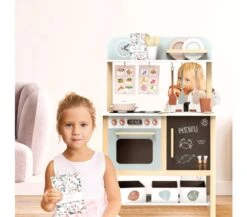 CUCINA IN LEGNO CON ACCESSORI - SPEEDY MONKEY -Magasin De Jouets Pour Bébés Et Tout-Petits cucina in legno speedy monkey con accessori 3