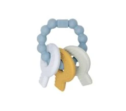 Little Dutch DENTARUOLO PORTACHIAVI IN SILICONE - AZZURRO