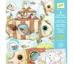 Djeco DISEGNI DA COLORARE - IL VIAGGIO DI MALO