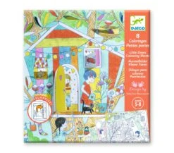 Djeco DISEGNI DA COLORARE - LE CAPANNE DI NINA -Magasin De Jouets Pour Bébés Et Tout-Petits disegni da colorare le capanne di nina DJ09683 djeco 5