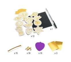 Djeco DIY - AMULETI DORATI IN RILIEVO -Magasin De Jouets Pour Bébés Et Tout-Petits diy amuleti dorati in rilievo dj07980 djeco 2