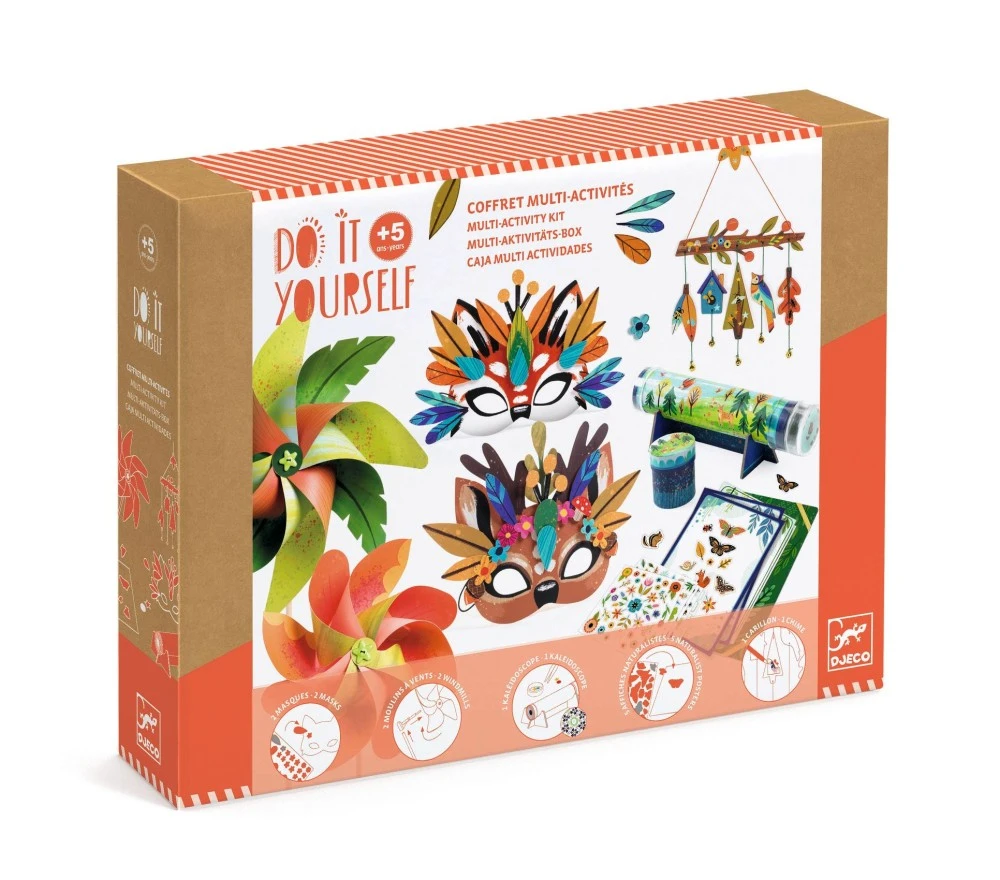 Djeco DIY - COFANETTO MULTIATTIVITA' NATURA 3 Djeco DIY - COFANETTO MULTIATTIVITA' NATURA