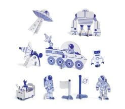 Djeco DIY - RAZZO SPAZIALE -Magasin De Jouets Pour Bébés Et Tout-Petits diy razzo spaziale dj08009 djeco 3