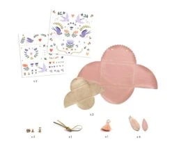 Djeco DIY SWEET FASHIONISTA - SET POCHETTE DA CREARE -Magasin De Jouets Pour Bébés Et Tout-Petits diy sweet fashionista set pochette da creare DJ07976 djeco 1