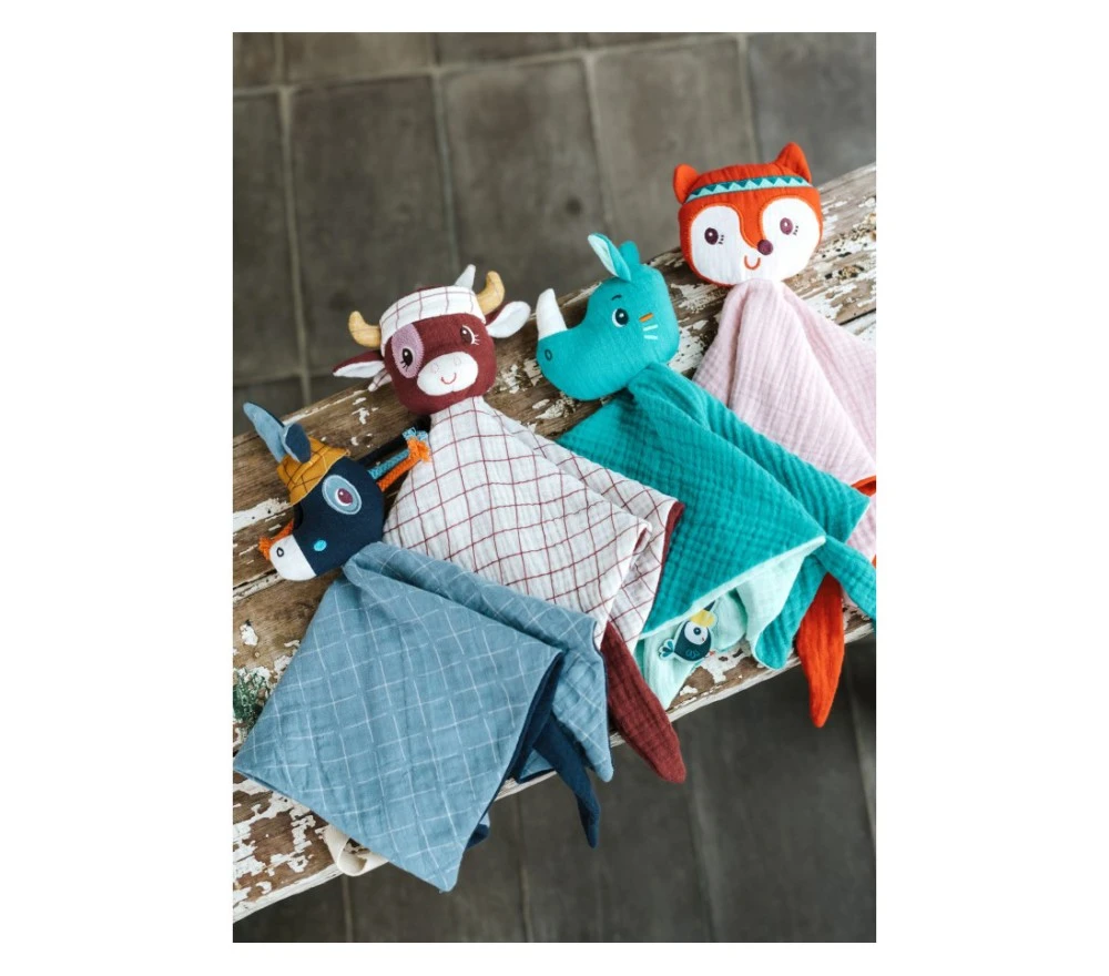 Lilliputiens DOUDOU STRACCETTO IN COTONE - ALICE LA VOLPE 7 Lilliputiens DOUDOU STRACCETTO IN COTONE - ALICE LA VOLPE – Image 5