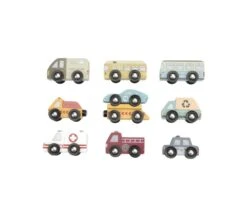 Little Dutch ESPANSIONE FERROVIA TRENINO - SET VEICOLI