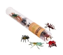 INSETTI DEL MONDO IN TUBO 4-12 CM - SET DA 14 PEZZI