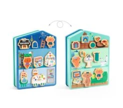 Djeco INZEBOX INZEHOUSE - GIOCO MAGNETICO CASA -Magasin De Jouets Pour Bébés Et Tout-Petits inzebox inzehouse gioco magnetico casa DJ03089 djeco 2