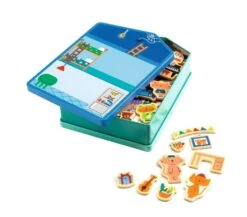Djeco INZEBOX INZEHOUSE - GIOCO MAGNETICO CASA -Magasin De Jouets Pour Bébés Et Tout-Petits inzebox inzehouse gioco magnetico casa DJ03089 djeco 3