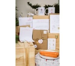 KIT LETTERINA PER BABBO NATALE - ARIF ART AND MORE