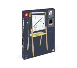 LAVAGNA REGOLABILE IN ALTEZZA GRIGIA E GIALLA - JANOD -Magasin De Jouets Pour Bébés Et Tout-Petits lavagna regolabile in altezza grigia e gialla janod 6