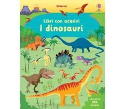 LIBRO CON ADESIVI - I DINOSAURI
