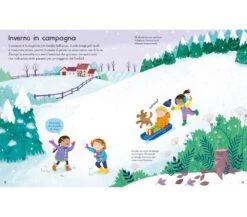 LIBRO CON ADESIVI - IL TEMPO E LE STAGIONI -Magasin De Jouets Pour Bébés Et Tout-Petits libro con adesivi il tempo e le stagioni 9781835401736 usborne 2