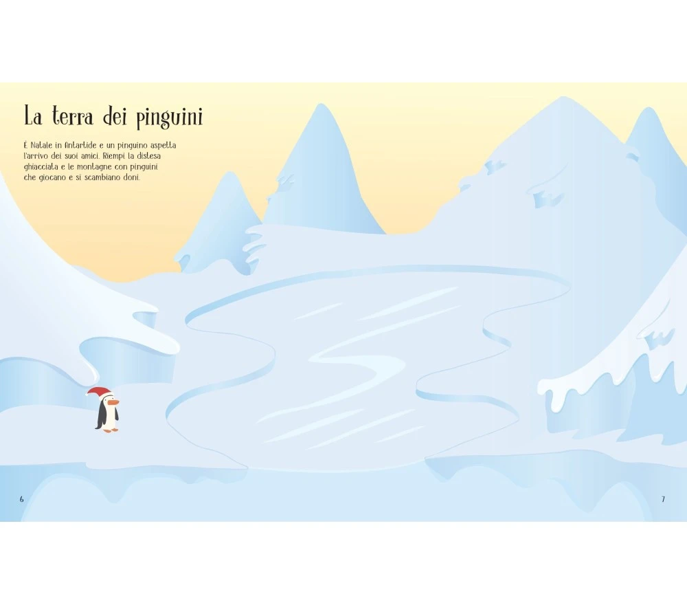 LIBRO CON ADESIVI LUCCICANTI- BUON NATALE 5 LIBRO CON ADESIVI LUCCICANTI- BUON NATALE – Image 3