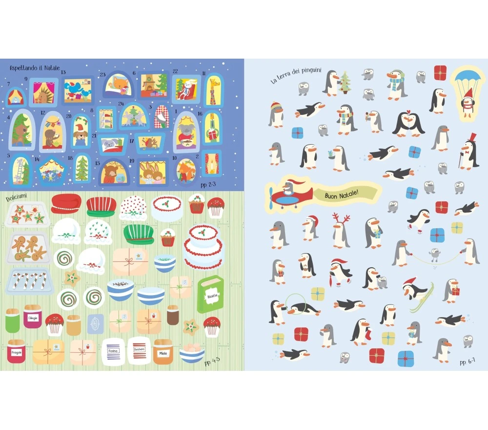 LIBRO CON ADESIVI LUCCICANTI- BUON NATALE 6 LIBRO CON ADESIVI LUCCICANTI- BUON NATALE – Image 4
