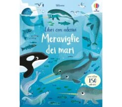LIBRO CON ADESIVI - MERAVIGLIE DEI MARI
