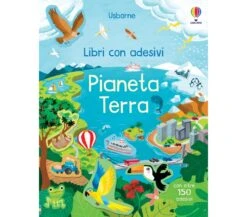LIBRO CON ADESIVI - PIANETA TERRA